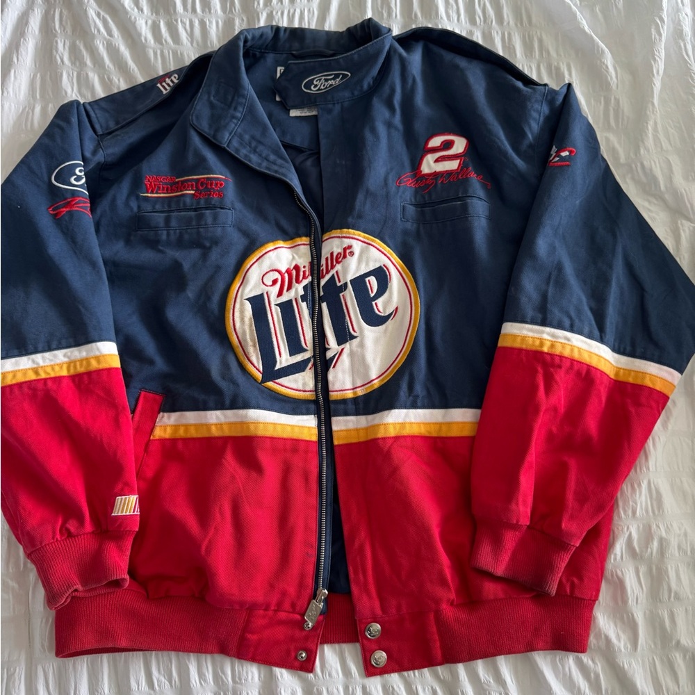 Vintage NASCAR Rusty Wallace Team Jacket